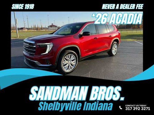 2026 GMC Acadia Elevation