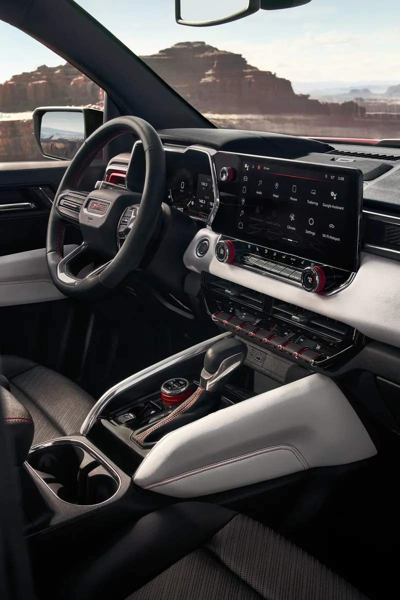 2026 GMC Canyon infotainment system at Sandman Brothers in SHELBYVILLE IN